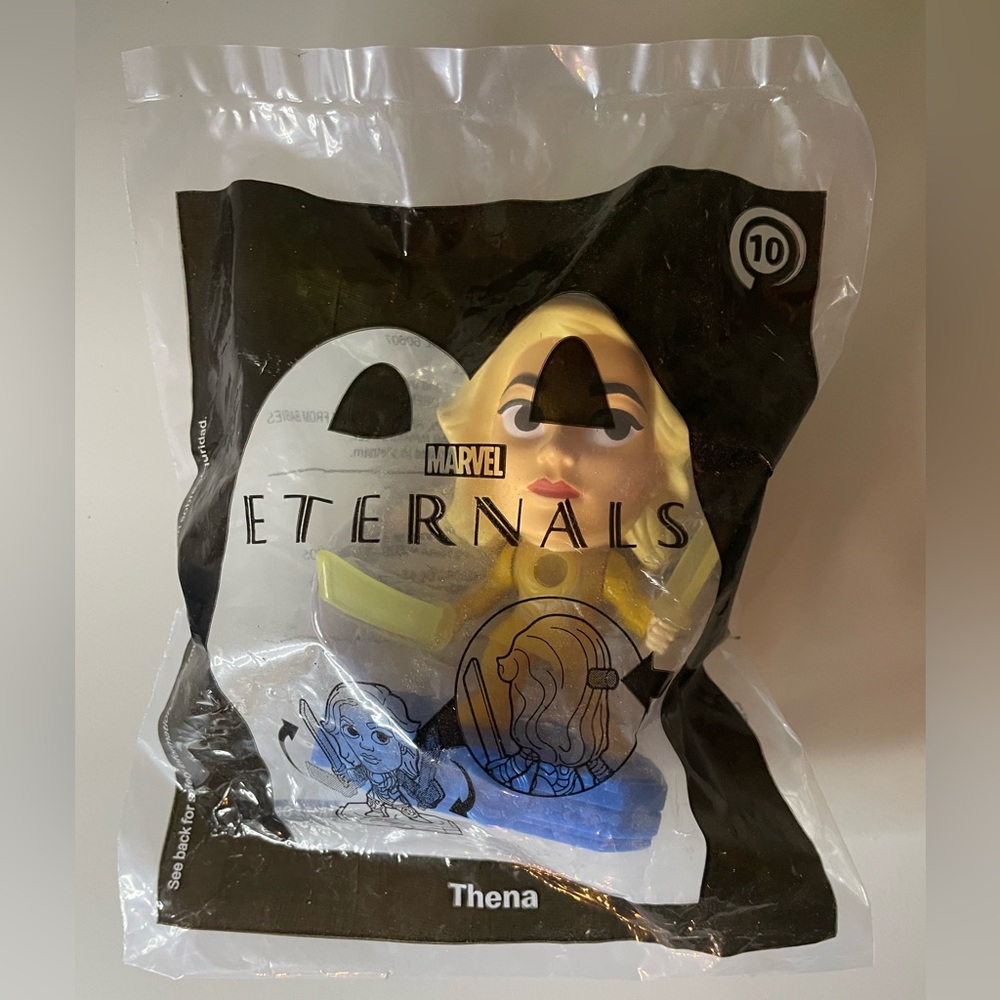 Marvel Studios Eternals 2021 Thena Collectible McDonald's Happy Meal Toy #10
